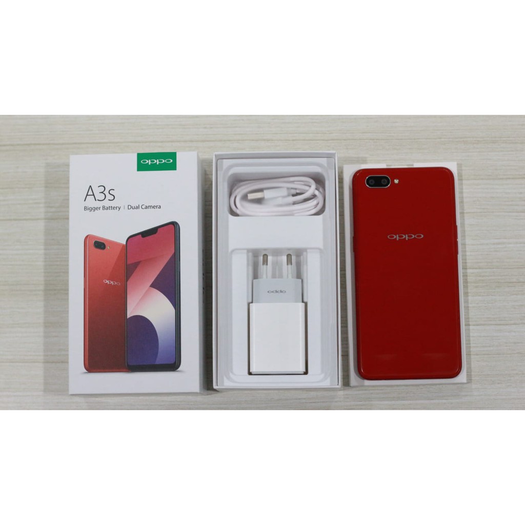 HP SECOND OPPO A3S RAM 2GB/16GB SMARTPHONE ANDROID HP BEKAS KONDISI BAGUS