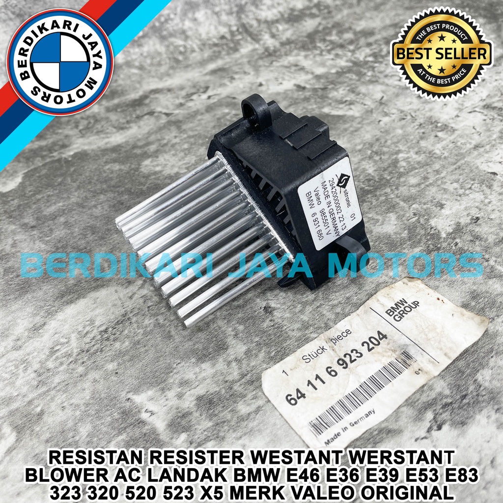 Jual Resistor Resistan Werstan Blower AC BMW E36 E46 E39 E53 Tahun 1996