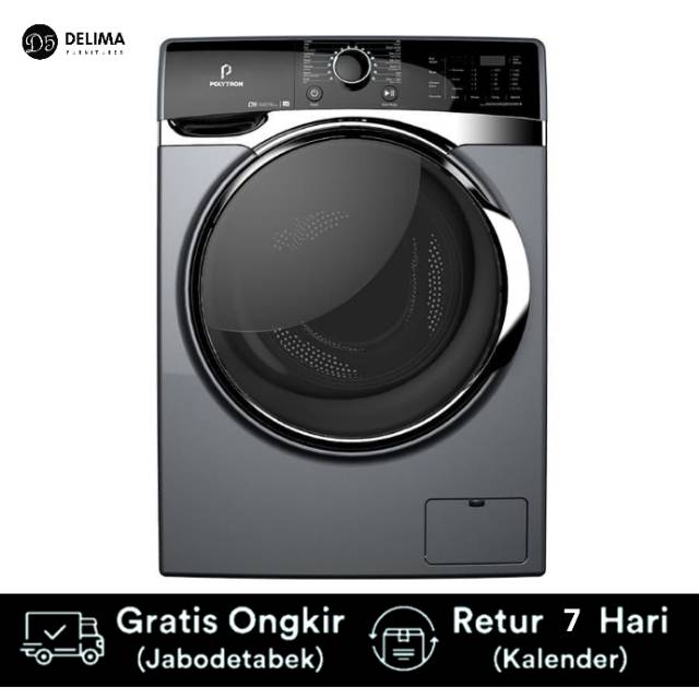 Mesin Cuci Polytron Automatic Front Loading Wonder Wash 7KG PFL-7103