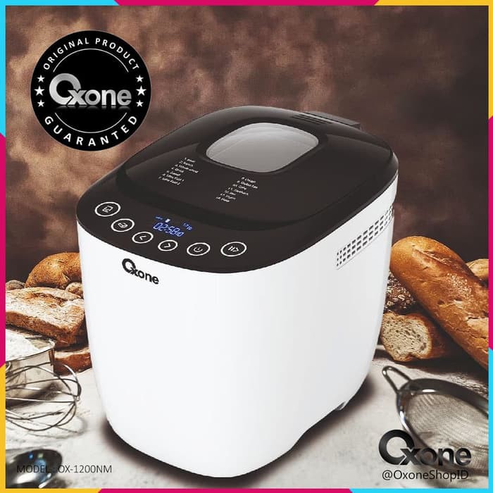 Automatic Bread Maker Oxone OX-1200NM Alat Pembuat Roti