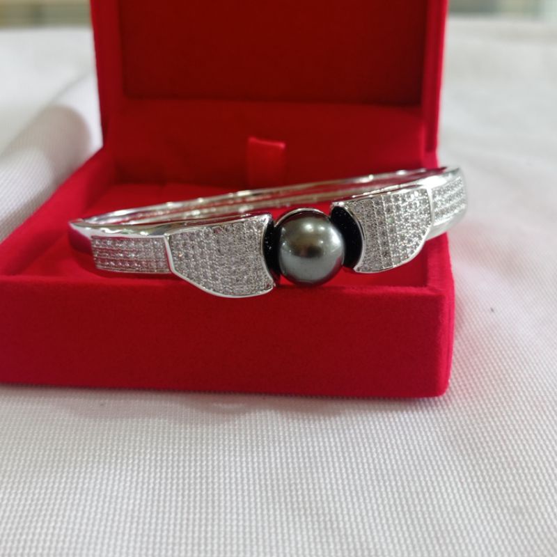 gelang mutiara laut hitam