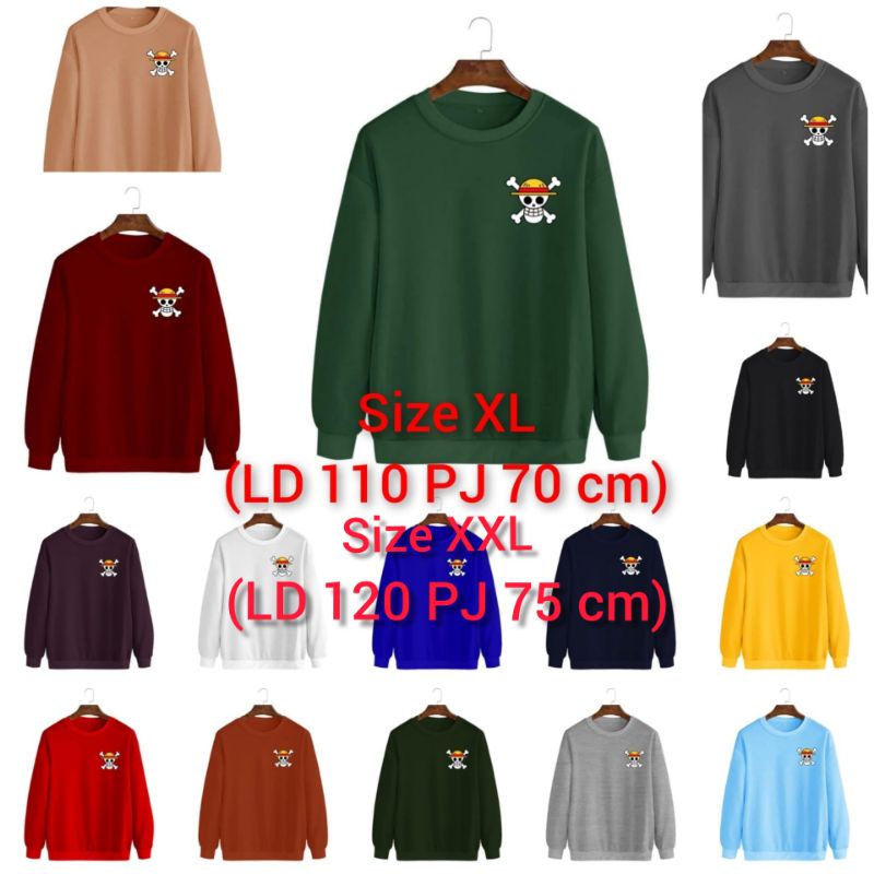 COD/DS/BAJU SWEATER LUFFY  XL - XXL