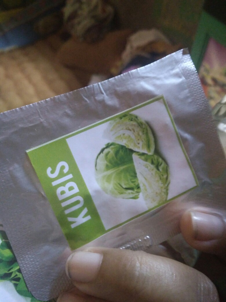 5rb - Benih Kubis Repack - Kemasan Alumunium Foil