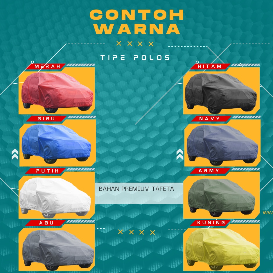 Body Cover Mobil HONDA BRIO SATYA / Sarung Mobil Brio / Selimut Mobil Brio / Mantel Mobil Brio Satya/brio rs/brio lama/new brio/all new brio/brio 2022/agya/ayla/raize/rocky