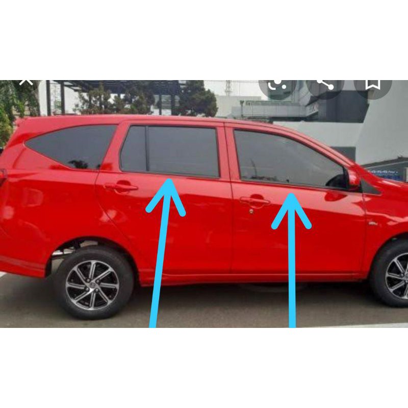 weather strip karet list pelipit kaca crom calya sigra agya ayla