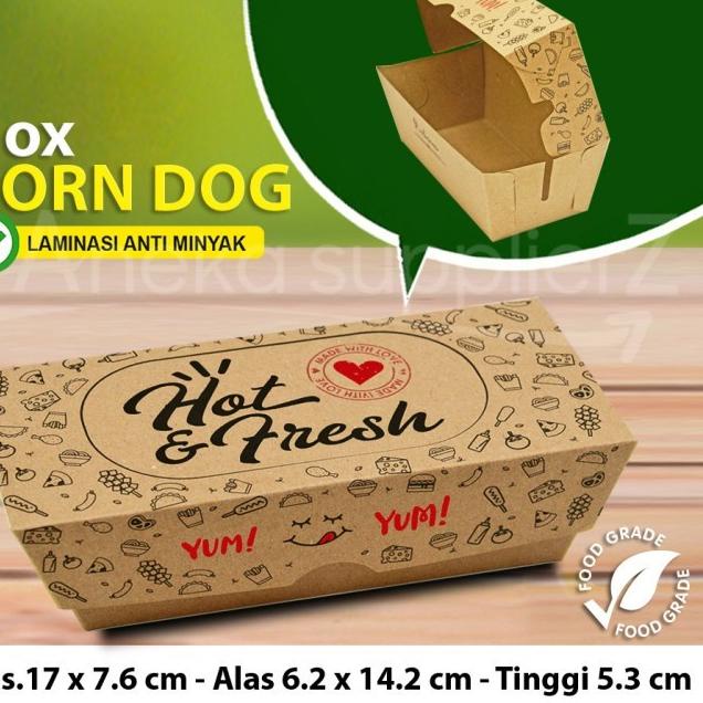 

Muraaaahh.. Kotak Dus Box Corn Dog Corndog