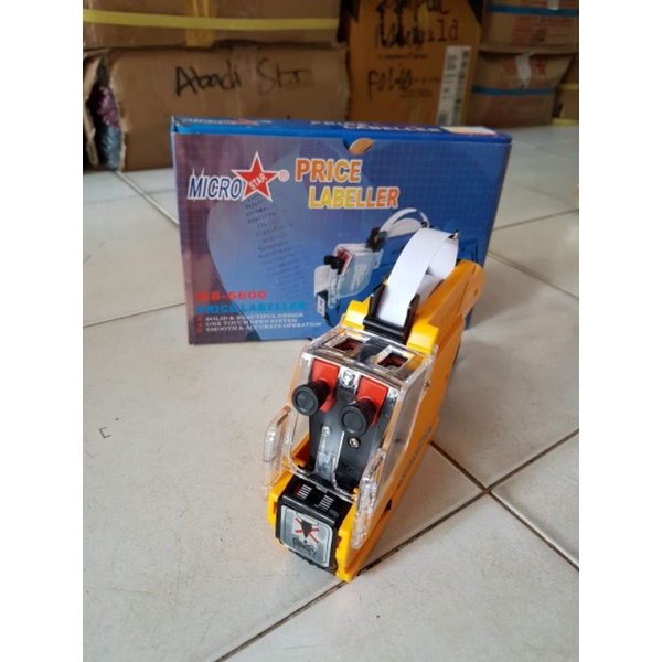 

Mesin/ Alat Label Harga/ Mesin Tembak Harga/ Price Labeller 2 Jalur Microstar MS-6600