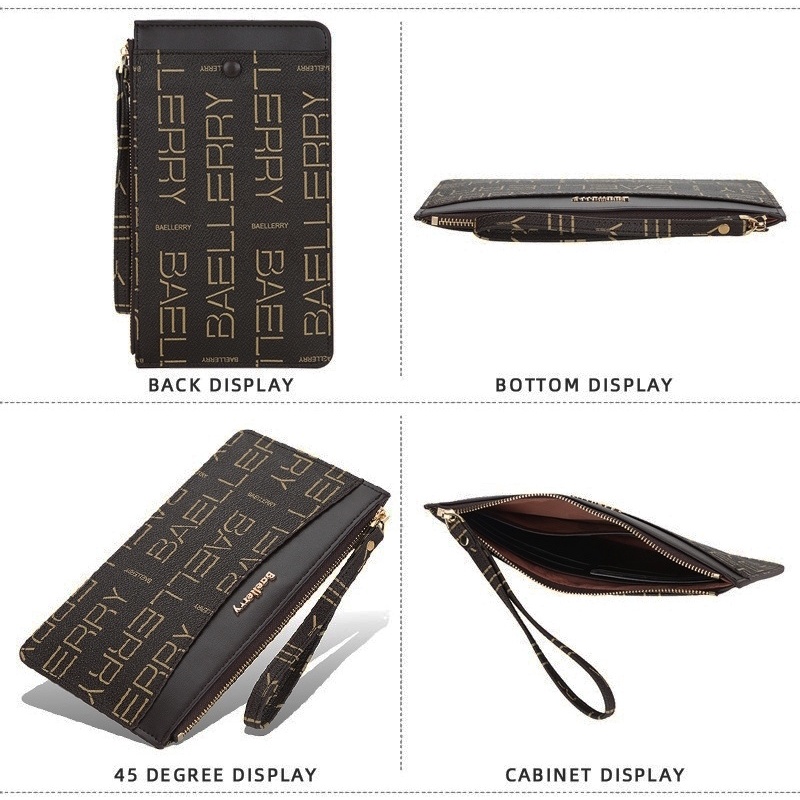 DOMPET WANITA BAELLERRY ORIGINAL KULIT PREMIUM XANONA PANJANG KOREA SLOT KARTU KOIN HP IMPORT BATAM