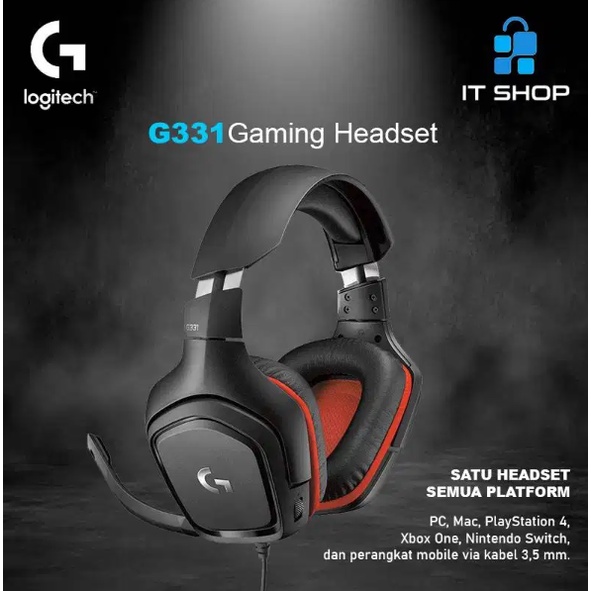 Logitech G331 Headset Gaming Original