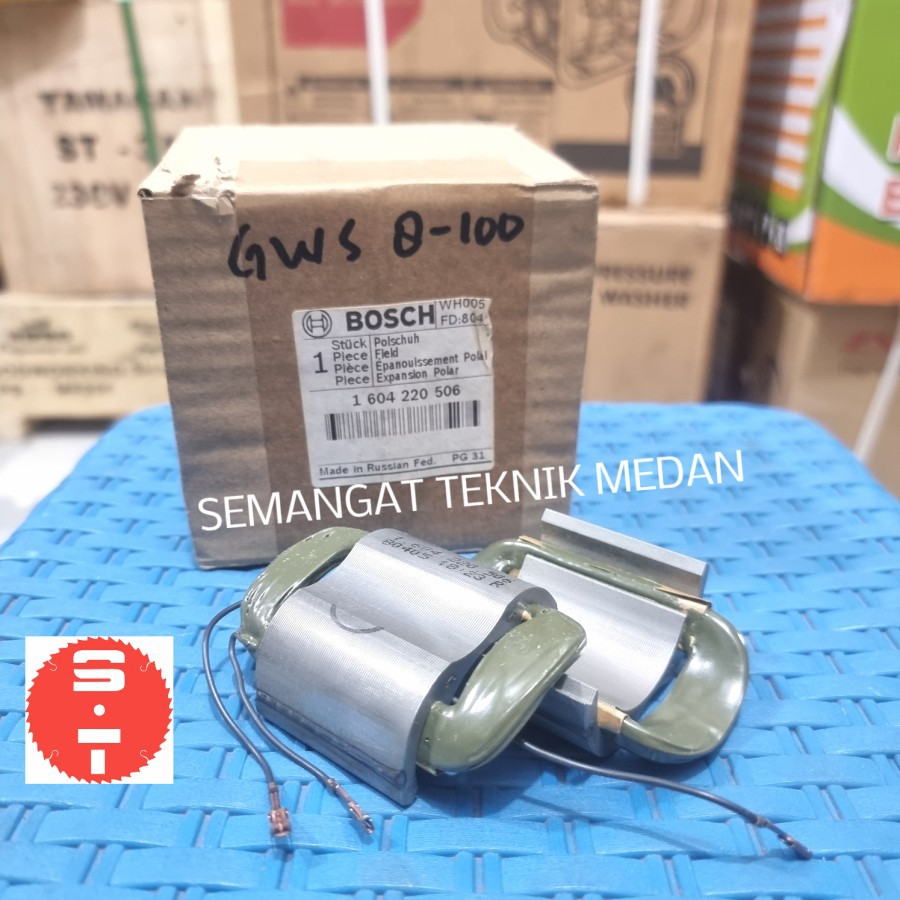 STATOR FIELD SPUL GRENDA TANGAN GWS8-100 GWS 8-100 8 - 100 CE BOSCH