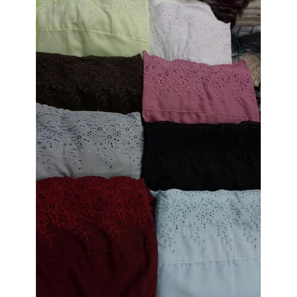 mukena siti khadijah pastelena katun rosela