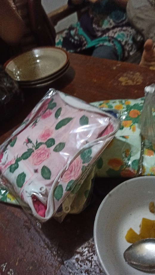 Batik Tunik Shibori Jumputan Terbaru Size S-3l / Hrb026 Yelbor Navbor / Biru Putih / Original..