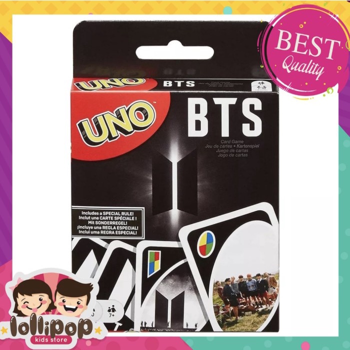 Te9054.Opu Lollipop Kids Store Kartu Uno Premium Special Bts Kualitas Bagus E80F401