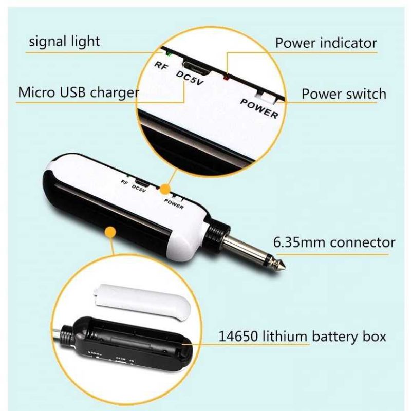 Mikrofon Karaoke Microphone Wireless With Echo  Portable KTV D300