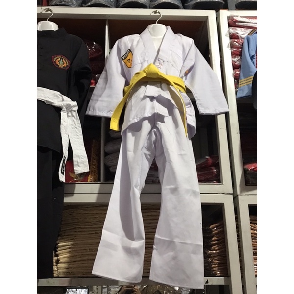 SABUK KARATE / TAEKWONDO WARNA KUNING PANJANG 250cm KUALITAS TERBAIK!!!!