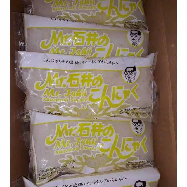 KHUSUS GOJEKK /GRAB Shirataki Basah Mie Biru / Hijau / Bihun  / Nasi shirataki / Tsubu   isi 25