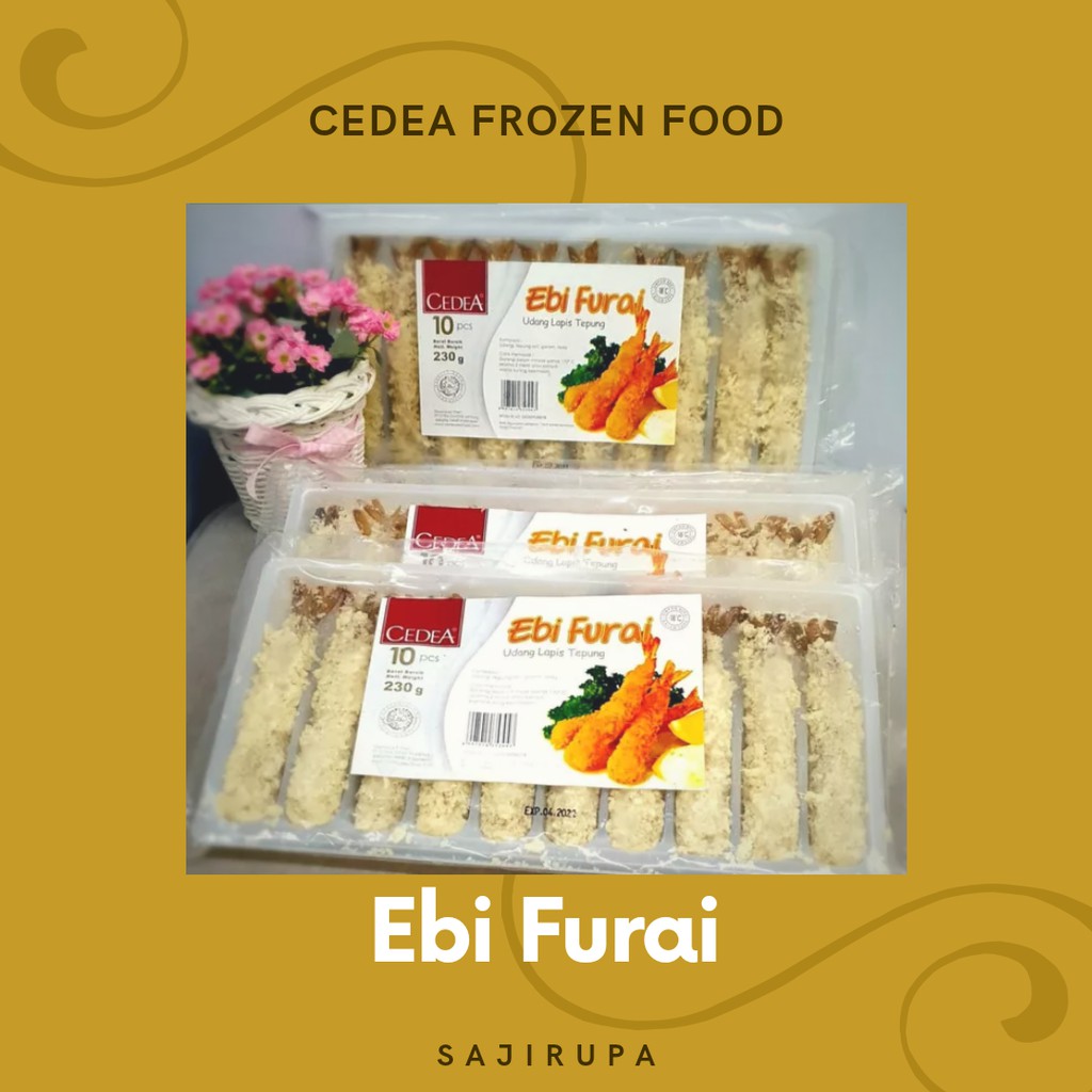 

Cedea Ebi Furai Udang Lapis Tepung