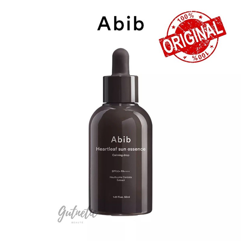 [NEW] Abib Heartleaf Sun Essence Calming Drop Sunscreen SPF 50+ PA++++ 50ml