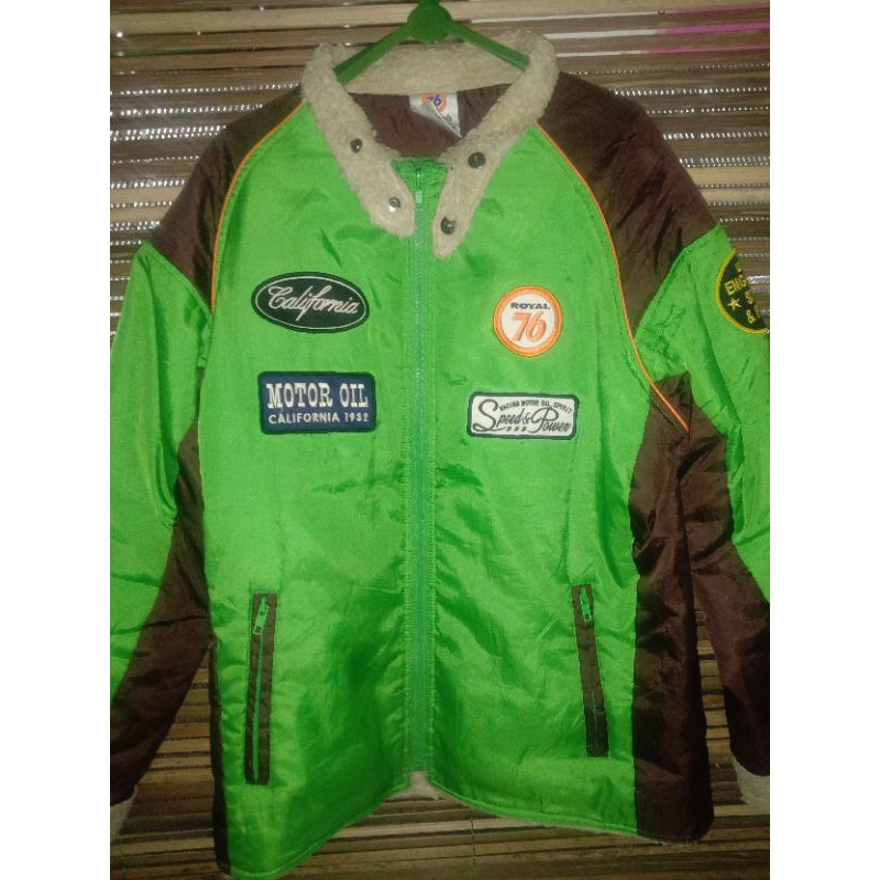 jaket vintage lubricants 76 original