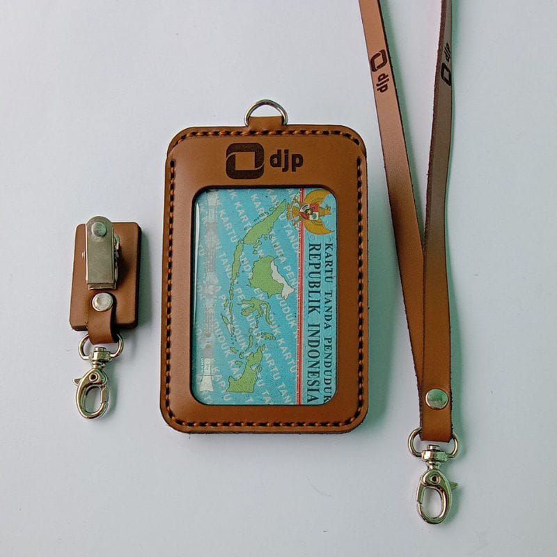 

Termurah Id card holder kulit / Gantungan kartu nama