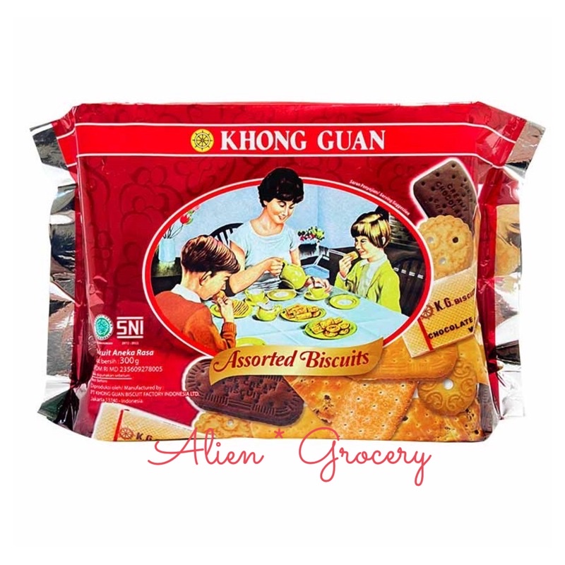 Khongguan Khong Guan Assorted Biskuit Campur 300gr