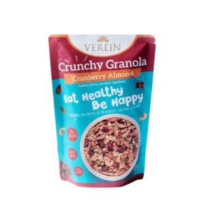 

Jual Verlin Crunchy Granola Cranberry Almond 200G