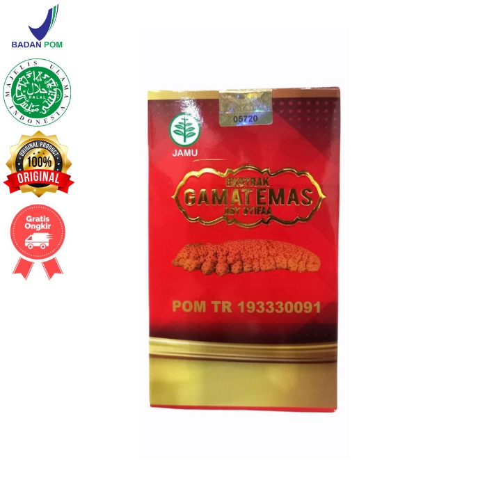 Kapsul Gamat Emas Bio Gold  Isi 75 Original BPOM