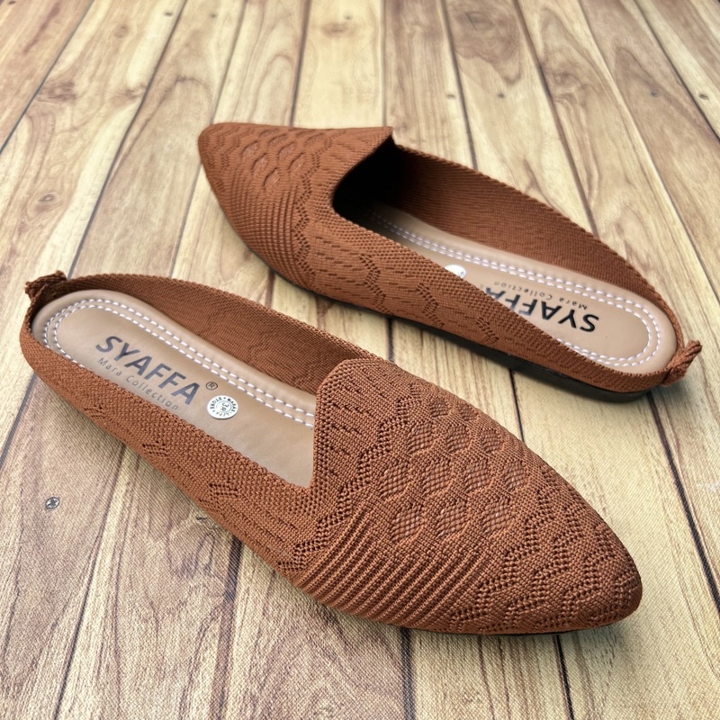 MARASYAFFA - SEPATU FLAT RAJUT WANITA SF52