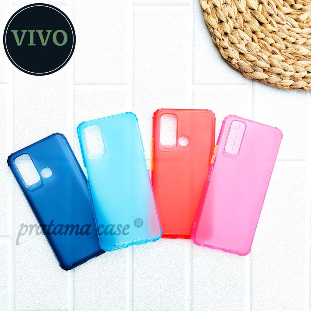 Vivo Case Jelly Silikon Hp Vivo Y91C Y1S Y71 Y53 A33 S1 PRO Y12S Y20i Y20 Y20S Y17 Y15 Y12 Y11 Y83