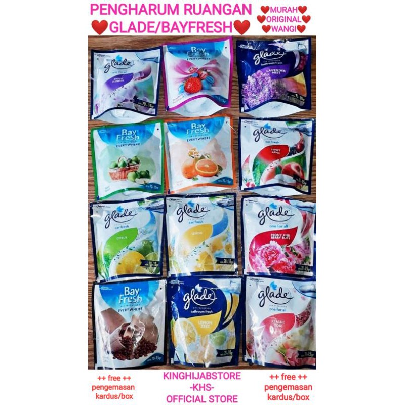 Pengharum Ruangan Glade / Bay Fresh Everywhere Air Freshener