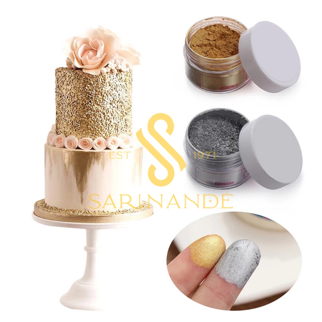 

Lustre Dust / Eddible Lustre Powder / Hiasan Kue / Topping Kue
