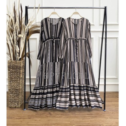 Gamis Osella Motif remaja wanita/lucu/murah/berkualitas