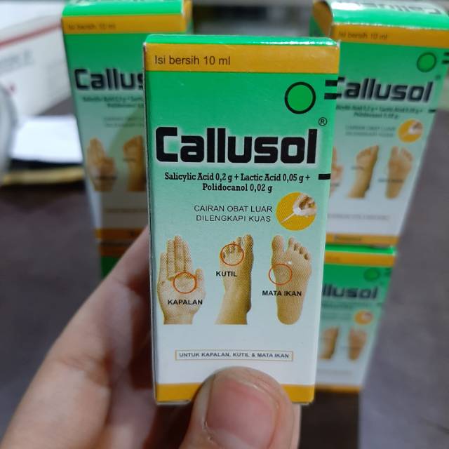 Jual Callusol Kalusol Kolomak Obat Kutil Kapalan Mata Ikan