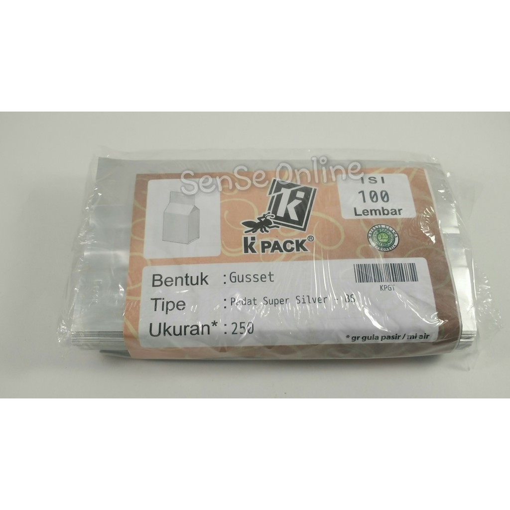 

Kemasan Guset Super Padat Silver 250 gr