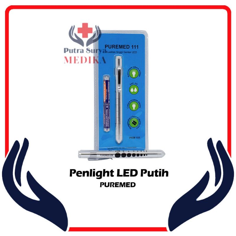 Penlight LED Putih Puremed