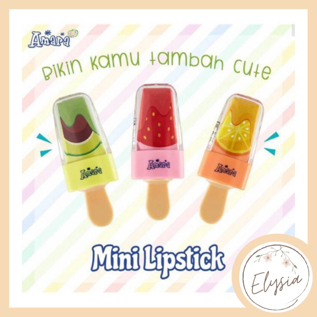 Amara Kids Mini Lipstick | Lipstik Anak by Purbasari