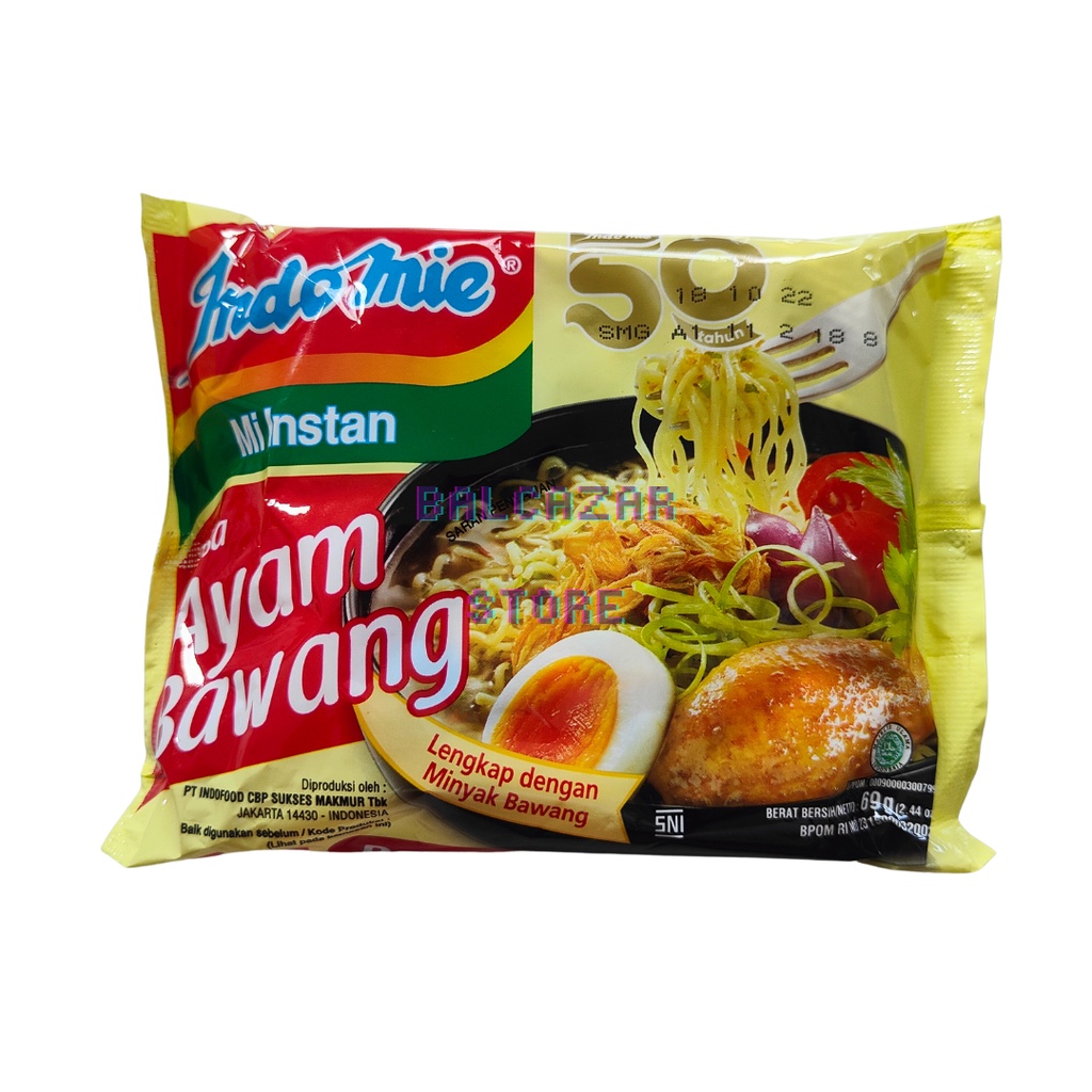 

Indomie Kuah Mie Instan Rebus Rasa Ayam Bawang Promo Murah 69 gr