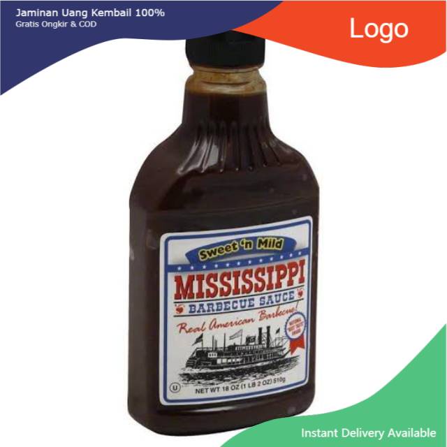 

MISSISSIPPI BBQ SWEET MILD 510 GR