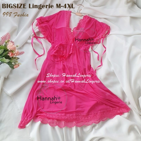 BIGSIZE 4XL 3XL XXL XL L M by Hannah Lingerie Seri 998