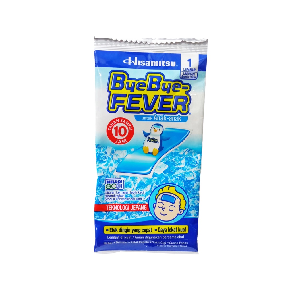 BYE-BYE FEVER CHILD SACHET - PENURUN PANAS