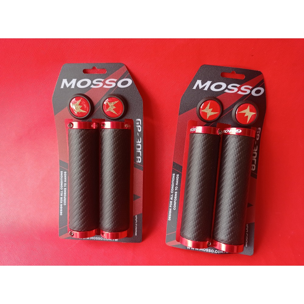 Hand Grip Mosso Original Empuk dan Nyaman / Hand Grip Sepeda MTB Mosso