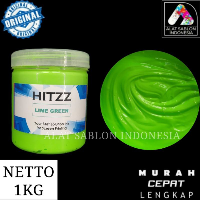 

TINTA SABLON PLASTISOL LIME GREEN HITZZ 1KG