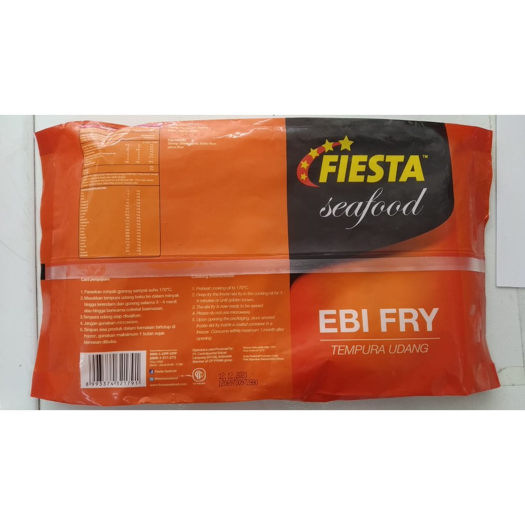 EBI FRY FIESTA 160GR TEMPURA UDANG