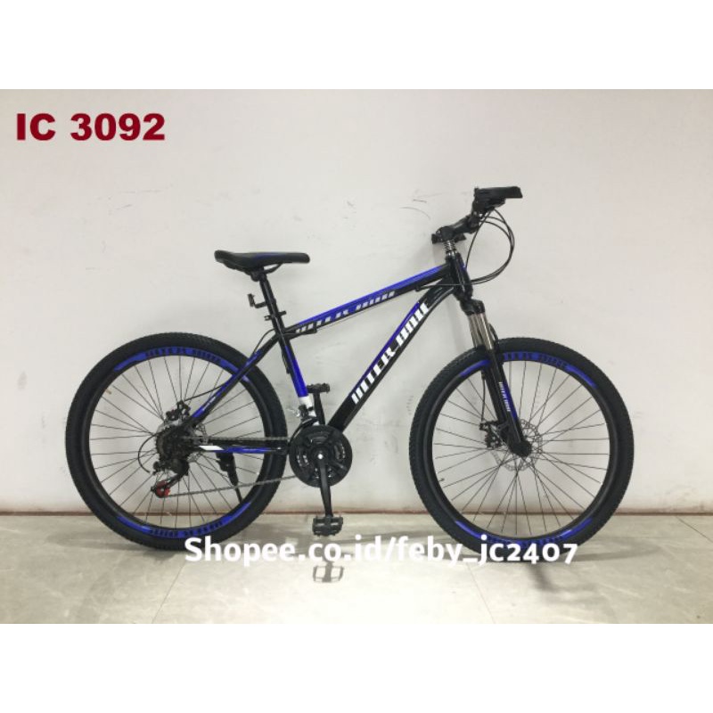 Interbike Jet Force Sepeda Gunung Mtb ukuran 26 inch 7 speed-6