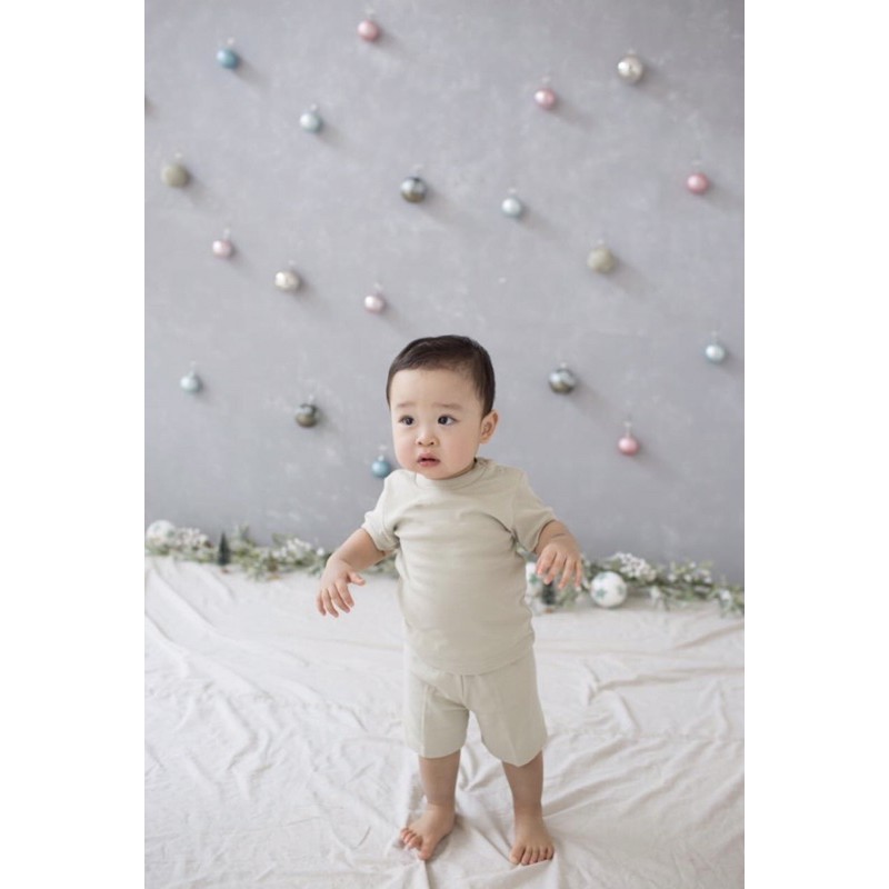 COTTON CUB SHIRT + SHORT SET / SETELAN ANAK / SETELAN BAYI / SETELAN