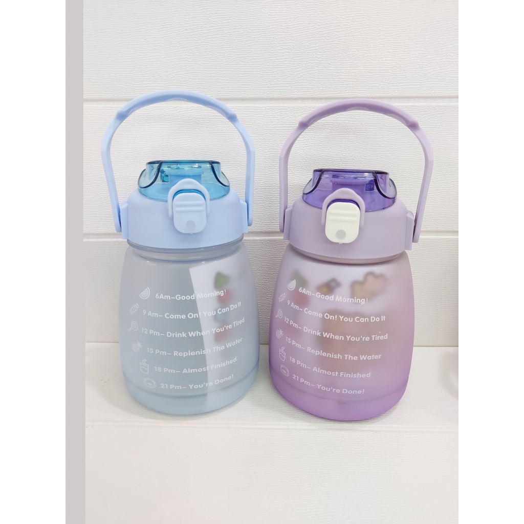 BOTOL GENDUT PELANGI (1389) TALI &amp; DOUBLE STICKER UK. 1200ML