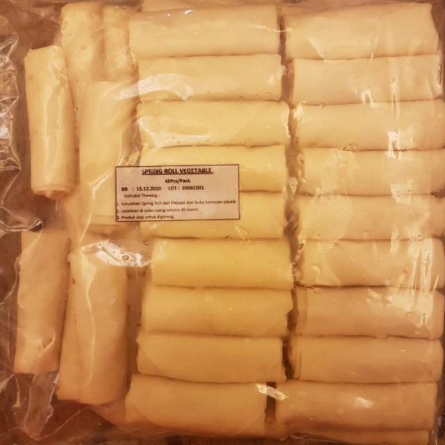 

Dimsum Horeca SKS Springroll Vegetable isi 48pcs