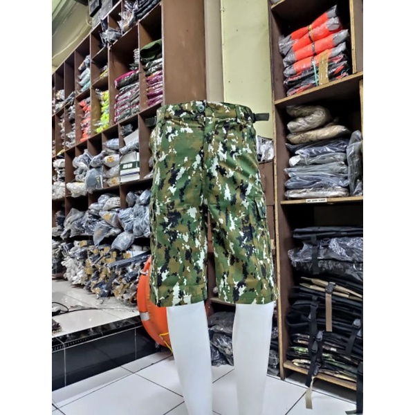 celana pendek Linud | celana 3/4 Linud | celana kostrad | celana loreng kostrad pendek selutut