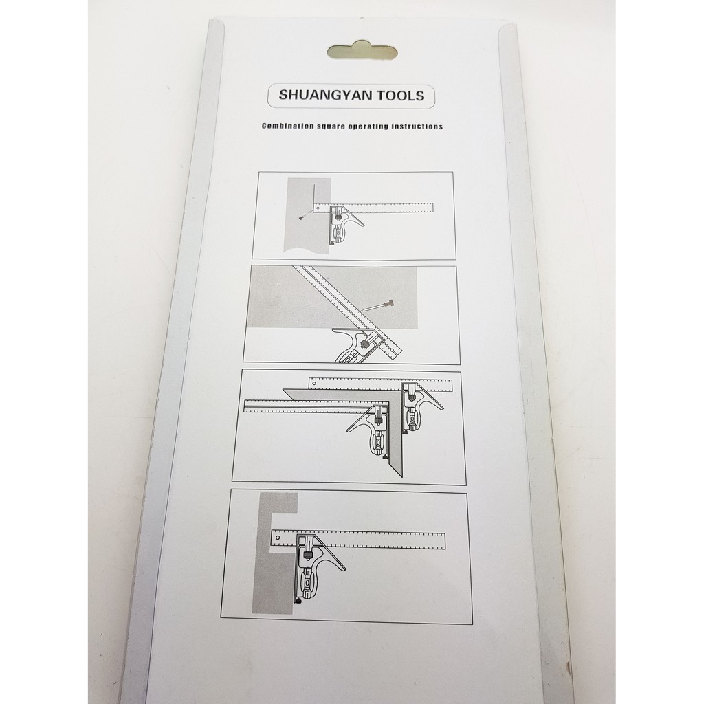 Combination Square Ruler / Siku Kombinasi / Penggaris Waterpass