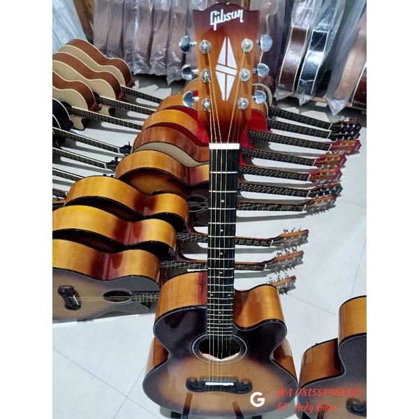 gitar akustik elektrik gibson